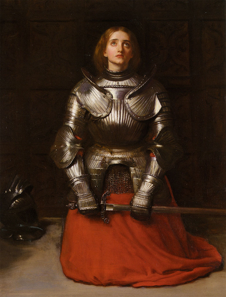 St. Joan of Arc by John Everett Millais