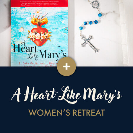 Heart Like Mary’s Retreat / Book / Rosary Set